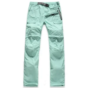 Pantalon de randonnée détachable en short pour femme