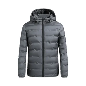 Doudoune en duvet de canard blanc pour homme