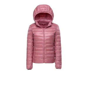Doudoune randonnée à capuche pour femme