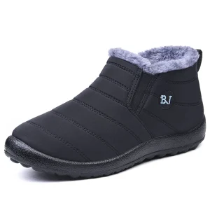 Bottes d'hiver imperméables avec doublure polaire